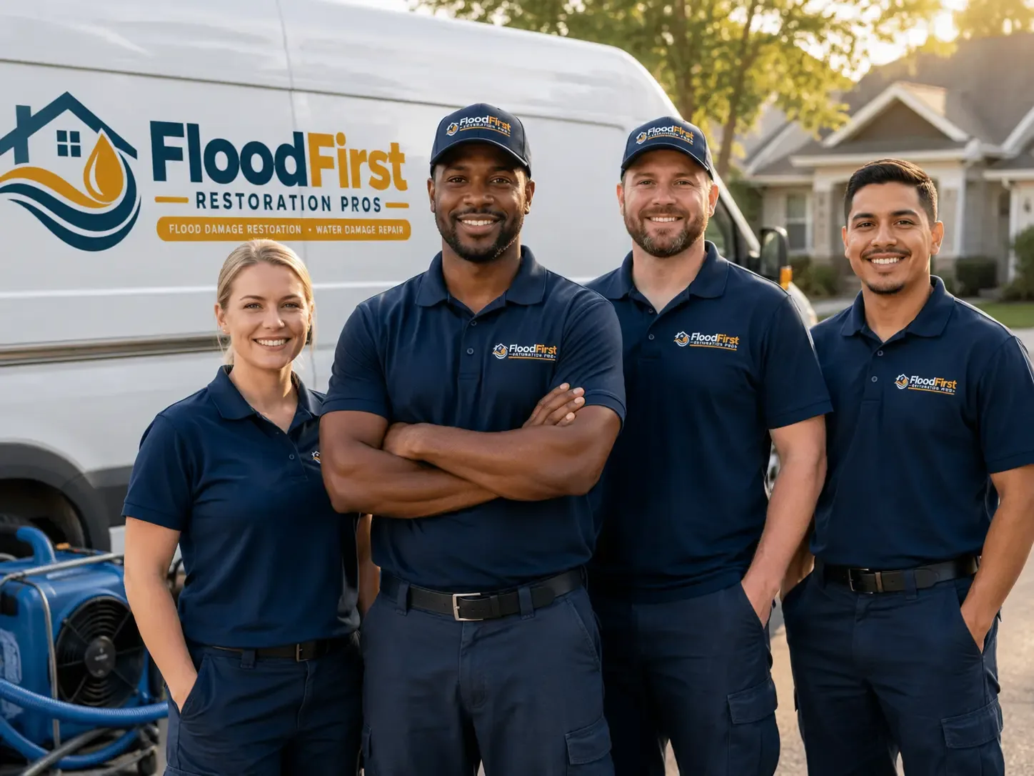 Flood Damage Restoration company in Ashville, OH