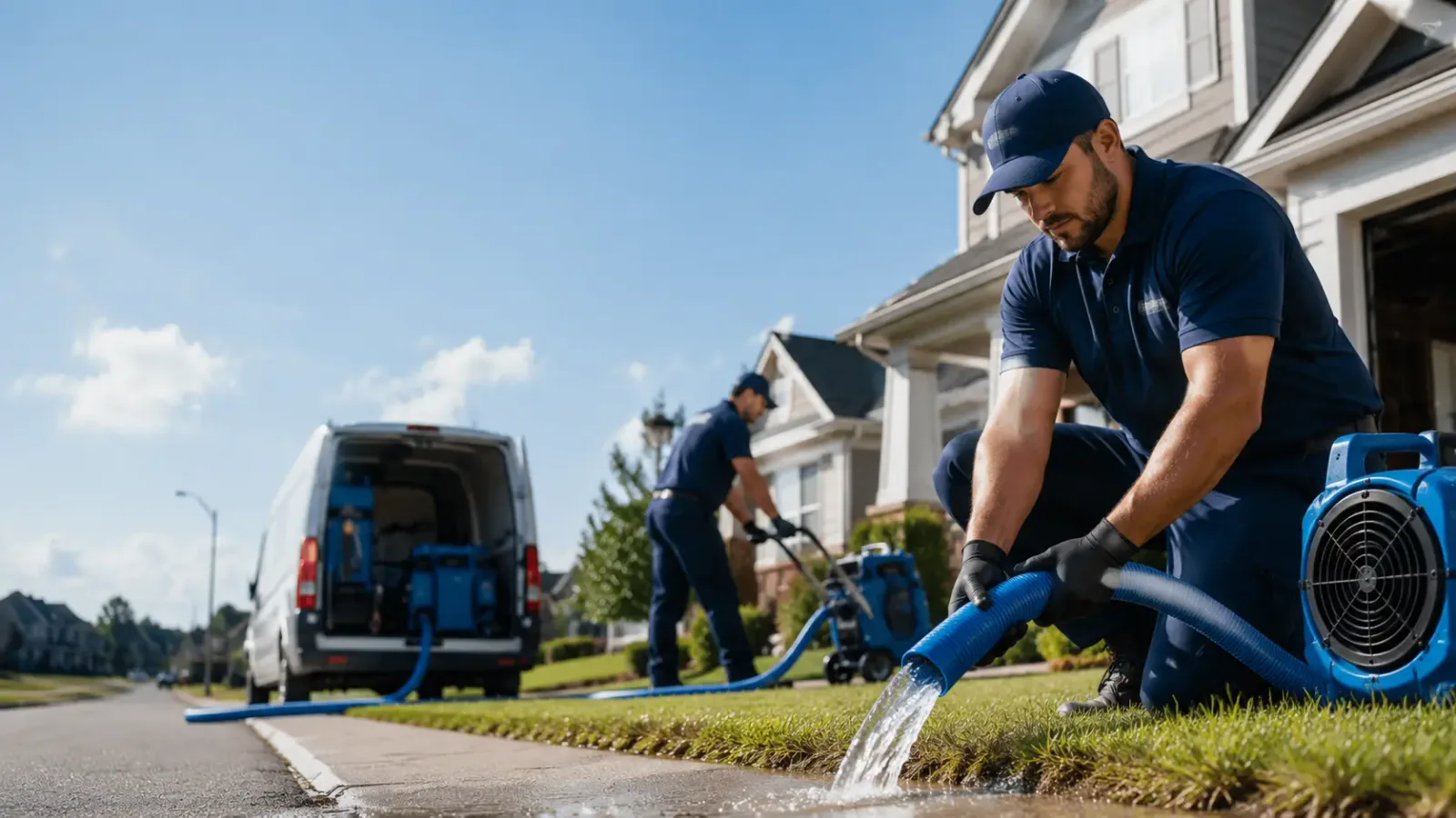 Flood Damage Restoration in Ashville, OH